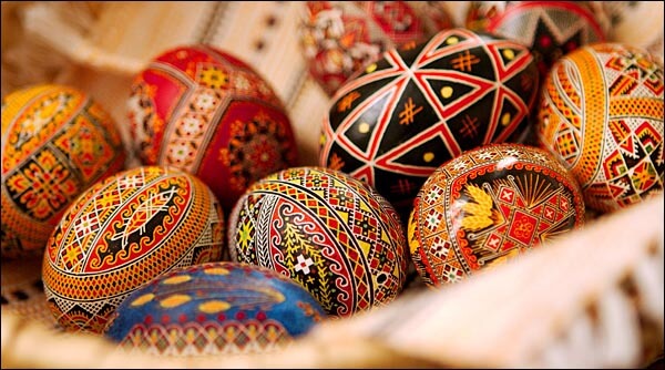 Ukrainian painted egg - pysanka